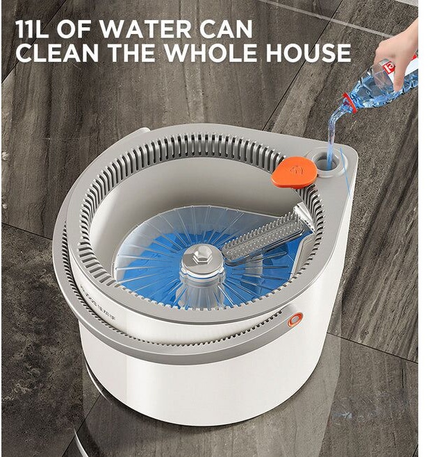 Αυτοκαθαριζόμενη Περιστρεφόμενη Σφουγγαρίστρα 360° με Διαχωρισμό Καθαρού και Βρώμικου Νερού και Μικροϊνες Joybos® Αυτοκαθαριζόμενη Περιστρεφόμενη Σφουγγαρίστρα 360° με Διαχωρισμό Καθαρού και Βρώμικου Νερού και Μικροϊνες Joybos®