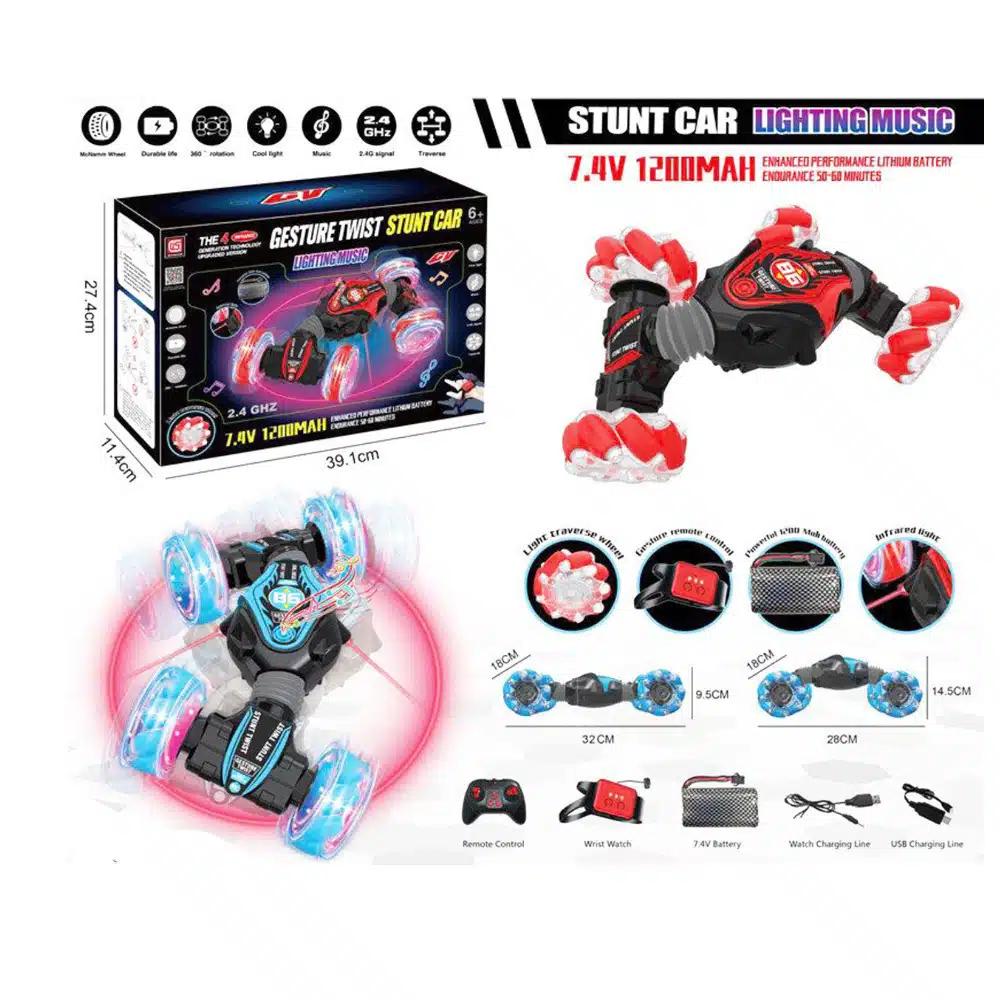 Αυτοκινητάκι Κασκαντέρ Ακροβατικό - Αναρριχώμενο Τηλεκατευθυνόμενο με το Χέρι & Τηλεκοντρόλ - Off Road Φωτισμό LED & Μουσική Κόκκινο Αυτοκινητάκι Κασκαντέρ Ακροβατικό - Αναρριχώμενο Τηλεκατευθυνόμενο με το Χέρι & Τηλεκοντρόλ - Off Road Φωτισμό LED & Μουσική Κόκκινο
