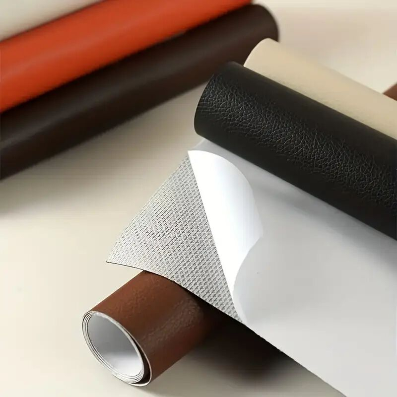 Αυτοκόλλητο PU Δέρμα Επισκευής σε Ρολό 100 x 60cm – Μαύρο Αυτοκόλλητο PU Δέρμα Επισκευής σε Ρολό 100 x 60cm – Μαύρο