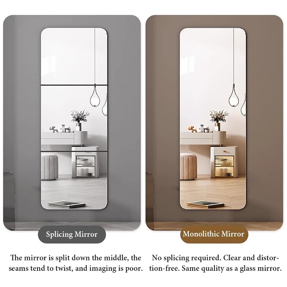 Αυτοκόλλητος Καθρέφτης Τοίχου Οβάλ 40×150cm από Ακρυλικό Υλικό Αυτοκόλλητος Καθρέφτης Τοίχου Οβάλ 40×150cm από Ακρυλικό Υλικό