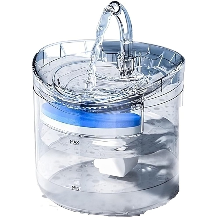 Αυτόματη Ποτίστρα - Συντριβάνι Νερού για Κατοικίδια 2L - Με 2 Λειτουργίες Ροής & Αθόρυβη Αντλία Αυτόματη Ποτίστρα - Συντριβάνι Νερού για Κατοικίδια 2L - Με 2 Λειτουργίες Ροής & Αθόρυβη Αντλία