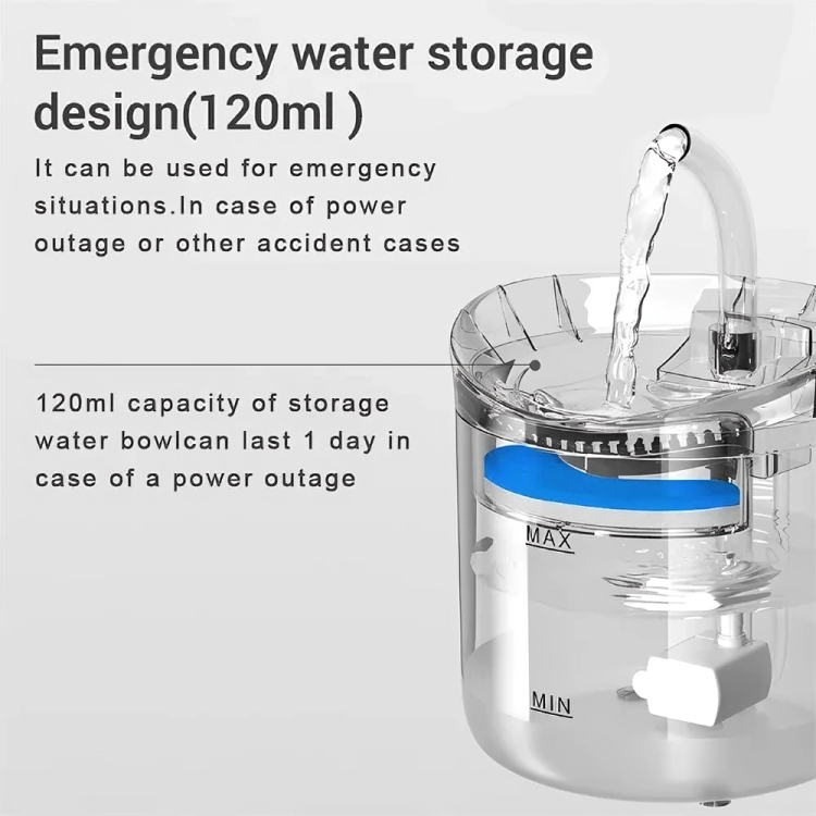 Αυτόματη Ποτίστρα - Συντριβάνι Νερού για Κατοικίδια 2L - Με 2 Λειτουργίες Ροής & Αθόρυβη Αντλία Αυτόματη Ποτίστρα - Συντριβάνι Νερού για Κατοικίδια 2L - Με 2 Λειτουργίες Ροής & Αθόρυβη Αντλία