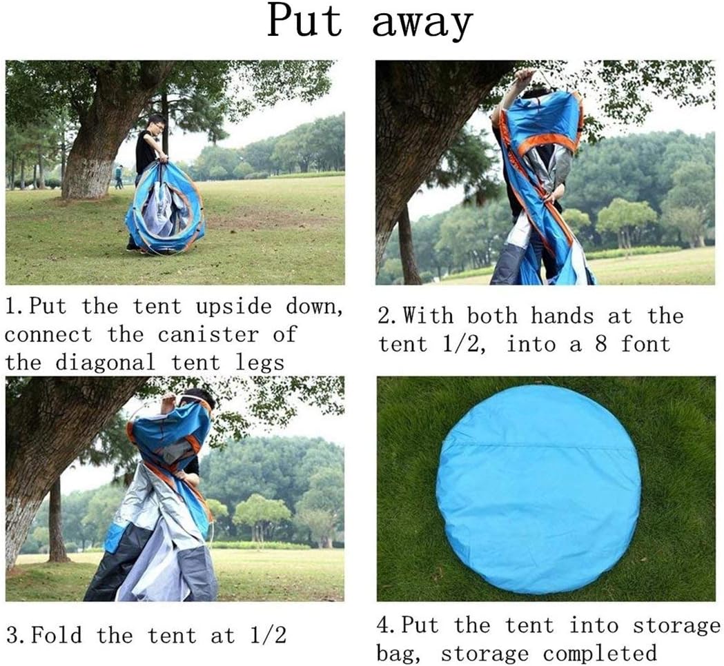 Αυτόματη Σκηνή Pop-Up 3-4 Ατόμων με 2 Πόρτες - SUMMERtiempo Αυτόματη Σκηνή Pop-Up 3-4 Ατόμων με 2 Πόρτες - SUMMERtiempo