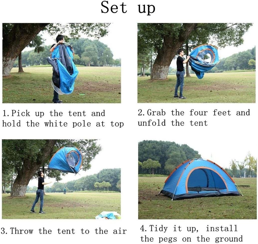 Αυτόματη Σκηνή Pop-Up 3-4 Ατόμων με 2 Πόρτες - SUMMERtiempo Αυτόματη Σκηνή Pop-Up 3-4 Ατόμων με 2 Πόρτες - SUMMERtiempo