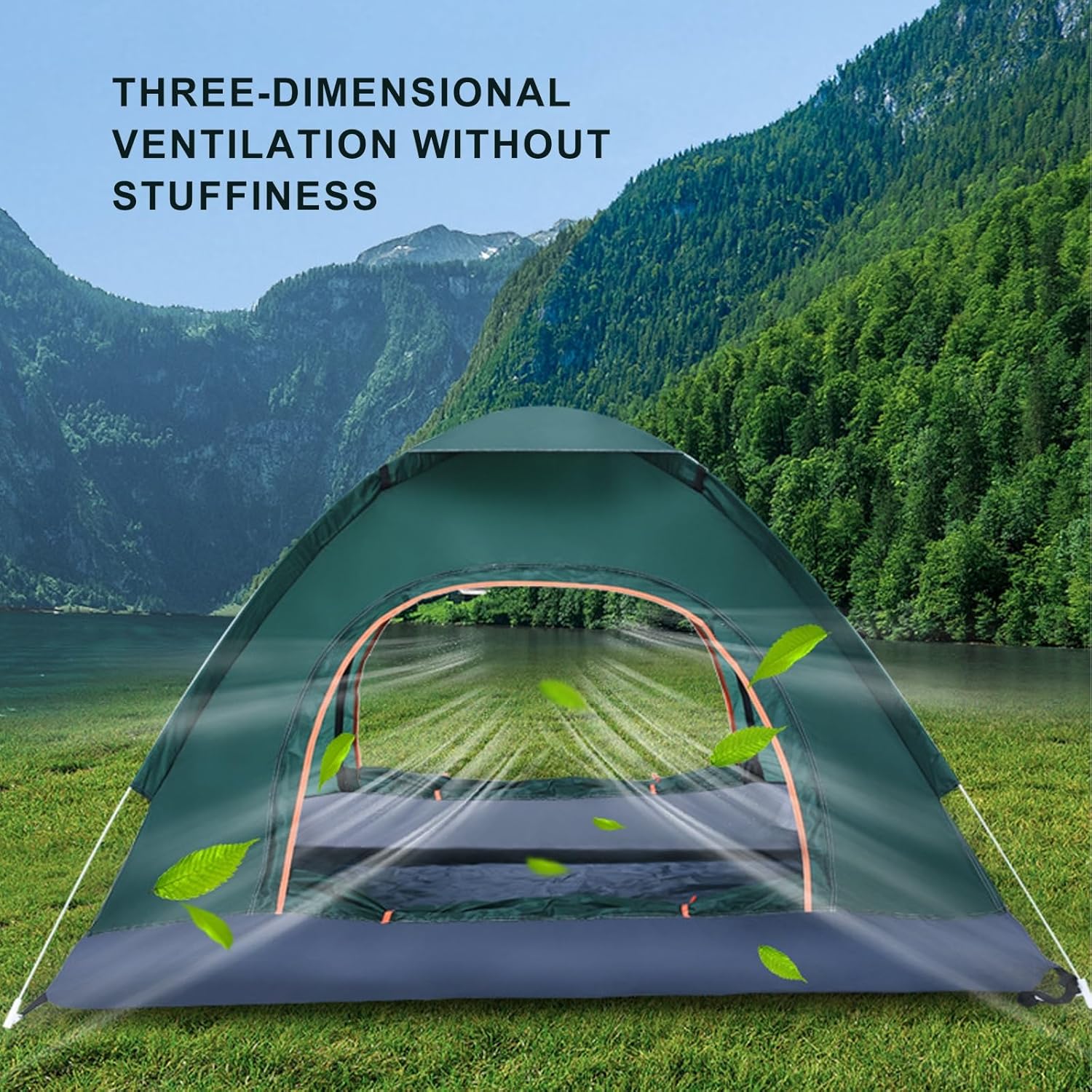 Αυτόματη Σκηνή Pop-Up 3-4 Ατόμων με 2 Πόρτες - SUMMERtiempo Αυτόματη Σκηνή Pop-Up 3-4 Ατόμων με 2 Πόρτες - SUMMERtiempo