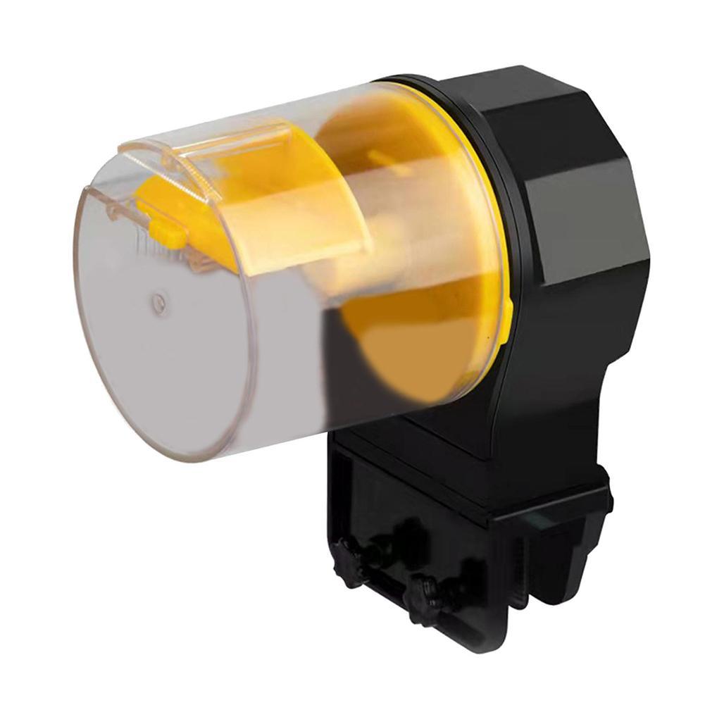 Αυτόματη Ταΐστρα Ενυδρείου με Μπαταρίες Κίτρινη Αυτόματη Ταΐστρα Ενυδρείου με Μπαταρίες Κίτρινη