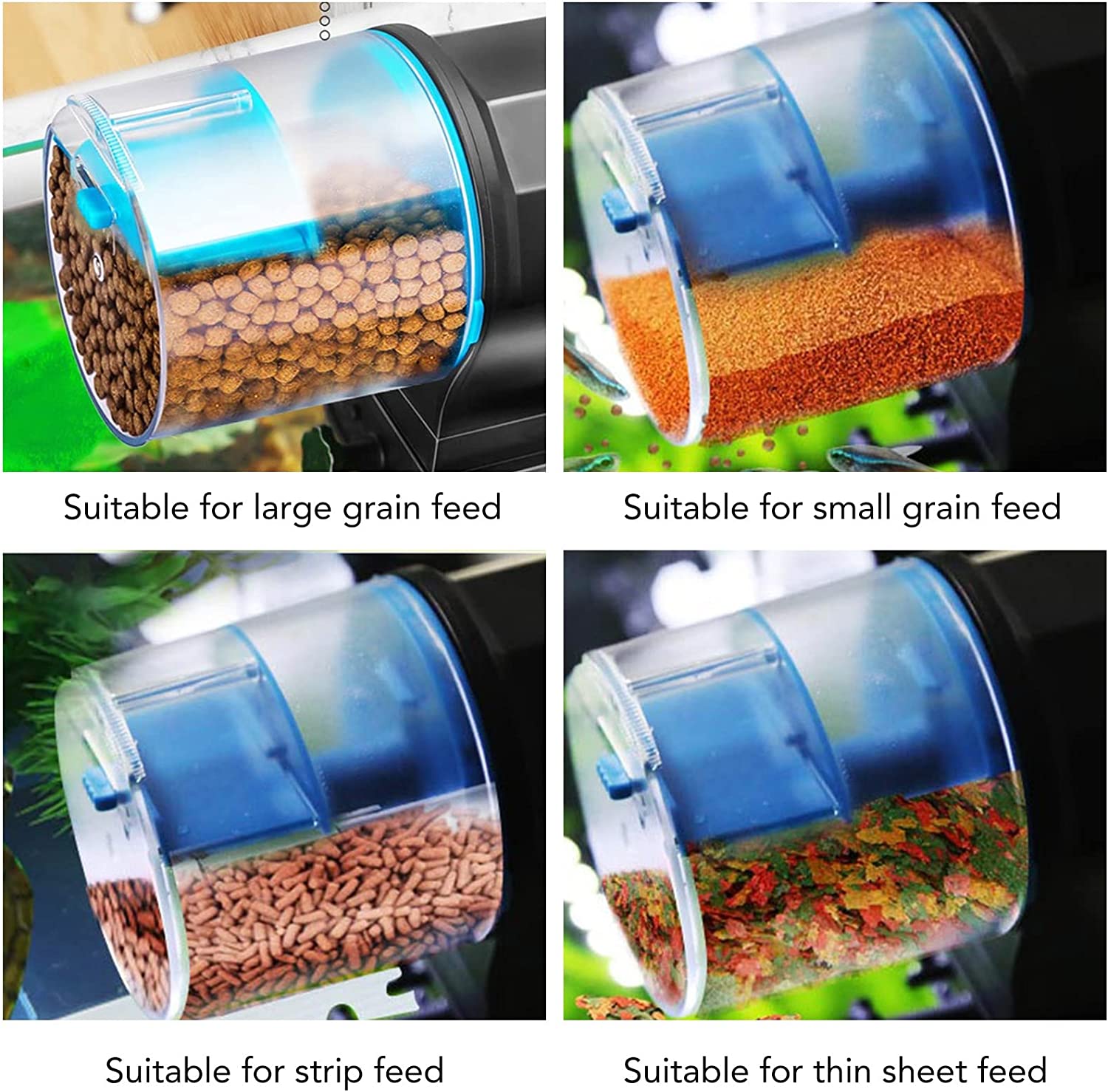 Αυτόματη Ταΐστρα Ενυδρείου με Μπαταρίες Αυτόματη Ταΐστρα Ενυδρείου με Μπαταρίες