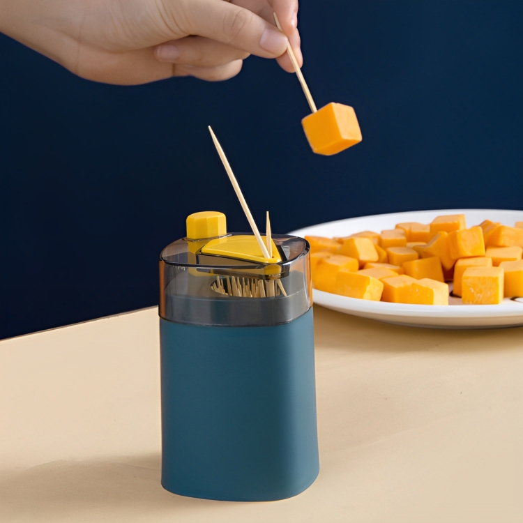 Αυτόματη Θήκη για Οδοντογλυφίδες με Κουμπί Αυτόματη Θήκη για Οδοντογλυφίδες με Κουμπί