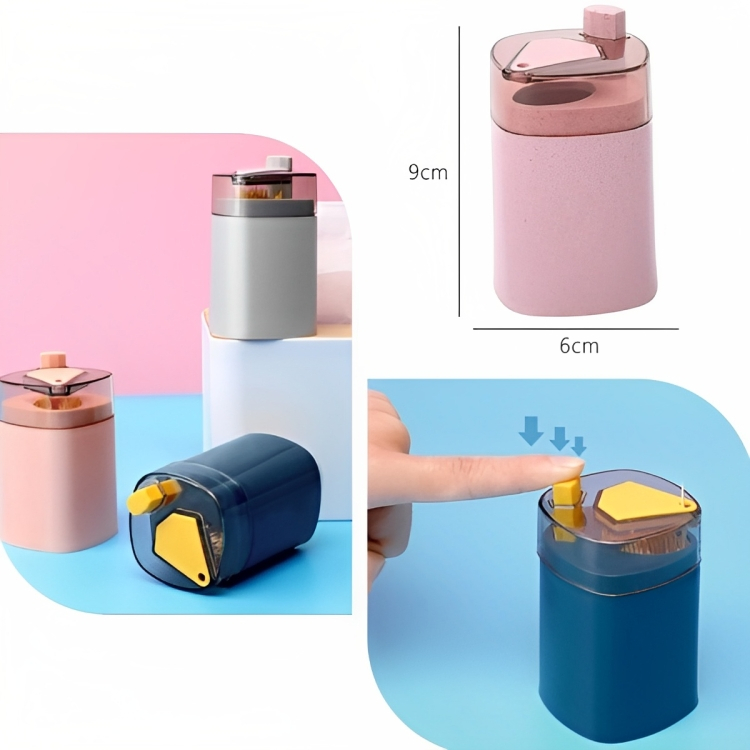 Αυτόματη Θήκη για Οδοντογλυφίδες με Κουμπί Αυτόματη Θήκη για Οδοντογλυφίδες με Κουμπί