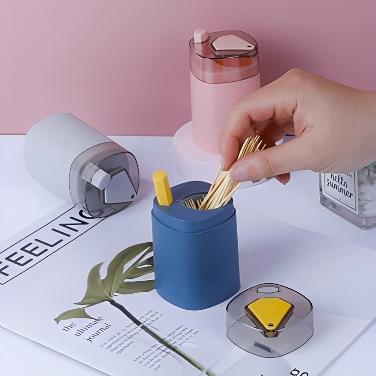 Αυτόματη Θήκη για Οδοντογλυφίδες με Κουμπί Αυτόματη Θήκη για Οδοντογλυφίδες με Κουμπί