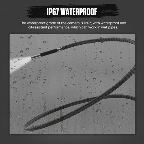 Autool Αδιάβροχη Ενδοσκοπική Κάμερα Eπιθεώρησης Aυτοκινήτου για Κινητά Τηλέφωνα 1m 1080p HD, Zoom, Έγχρωμη Οθόνη 5