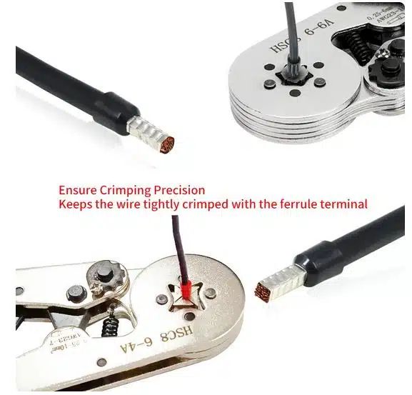 Αυτορυθμιζόμενη Πρέσα Ακροδεκτών Διατομής – Εργαλείο Σύσφιξης Πένσα Πτύχωσης Σωληνωτού Ακροδέκτη για Μανίκια Σετ 1200τεμ Αυτορυθμιζόμενη Πρέσα Ακροδεκτών Διατομής – Εργαλείο Σύσφιξης Πένσα Πτύχωσης Σωληνωτού Ακροδέκτη για Μανίκια Σετ 1200τεμ