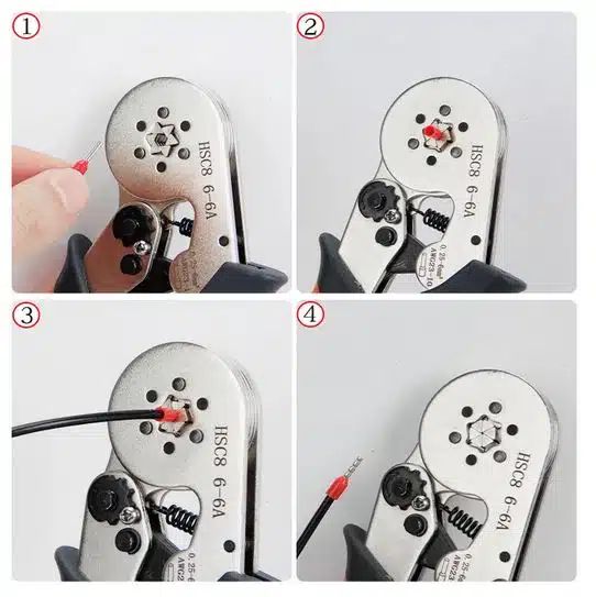 Αυτορυθμιζόμενη Πρέσα Ακροδεκτών Διατομής – Εργαλείο Σύσφιξης Πένσα Πτύχωσης Σωληνωτού Ακροδέκτη για Μανίκια Σετ 1200τεμ Αυτορυθμιζόμενη Πρέσα Ακροδεκτών Διατομής – Εργαλείο Σύσφιξης Πένσα Πτύχωσης Σωληνωτού Ακροδέκτη για Μανίκια Σετ 1200τεμ