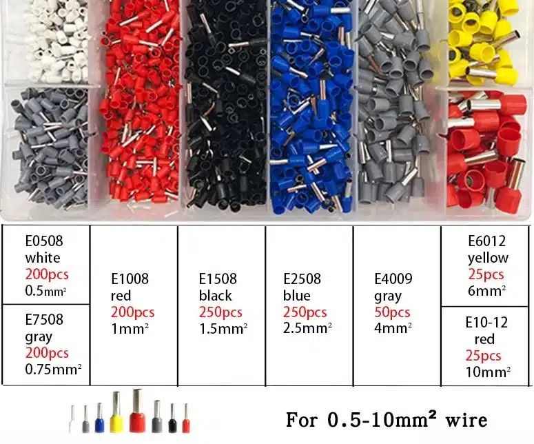 Αυτορυθμιζόμενη Πρέσα Ακροδεκτών Διατομής – Εργαλείο Σύσφιξης Πένσα Πτύχωσης Σωληνωτού Ακροδέκτη για Μανίκια Σετ 1200τεμ Αυτορυθμιζόμενη Πρέσα Ακροδεκτών Διατομής – Εργαλείο Σύσφιξης Πένσα Πτύχωσης Σωληνωτού Ακροδέκτη για Μανίκια Σετ 1200τεμ