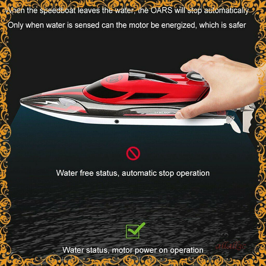 Αβύθιστο Τηλεκατευθυνόμενο Σκάφος 2.4GHz Υψηλής Ταχύτητας που Δεν Τουμπάρει - Τηλεχειριστήριο με LCD Οθόνη & Ένδειξη Μπαταρίας HELIFAR RC Αβύθιστο Τηλεκατευθυνόμενο Σκάφος 2.4GHz Υψηλής Ταχύτητας που Δεν Τουμπάρει - Τηλεχειριστήριο με LCD Οθόνη & Ένδειξη Μπαταρίας HELIFAR RC