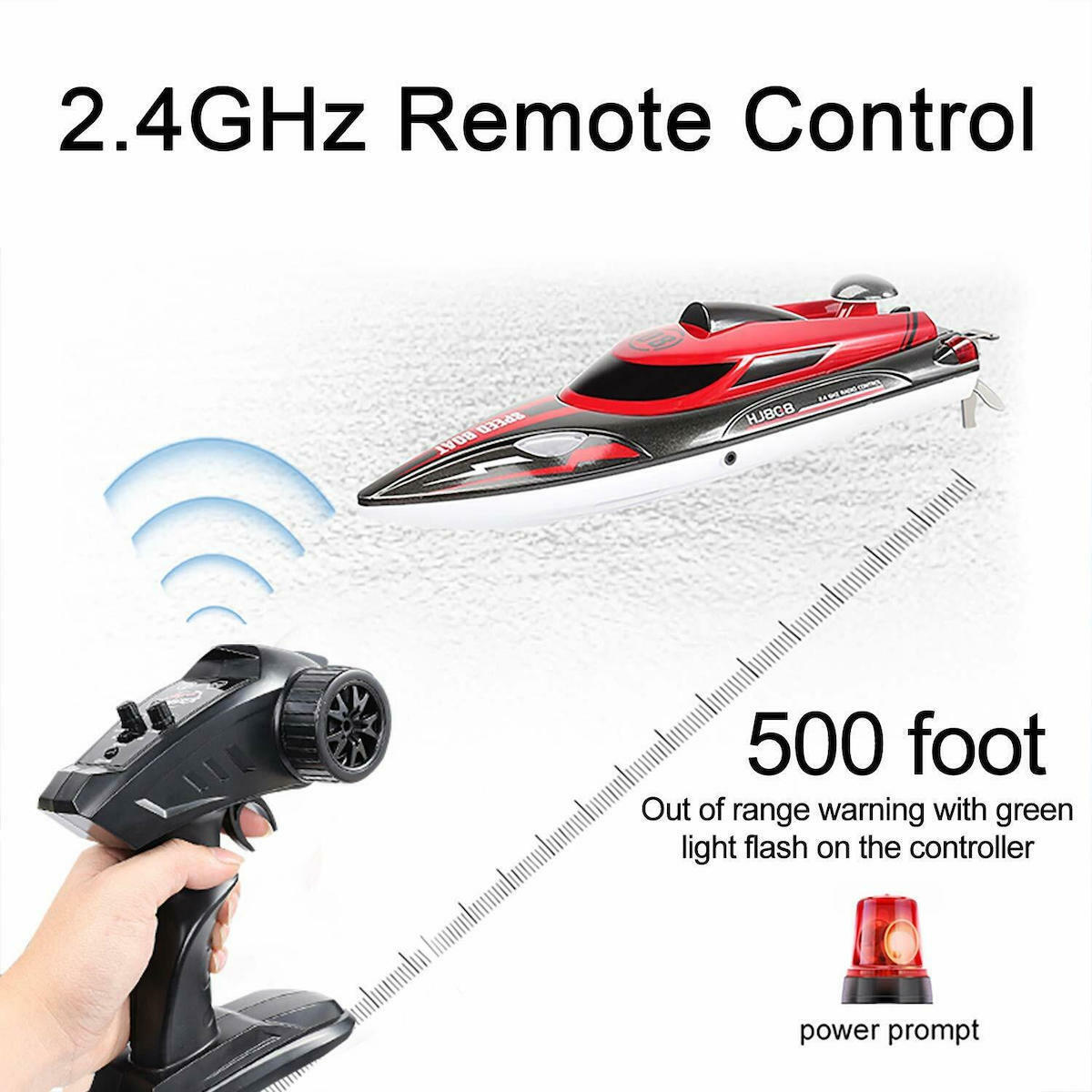 Αβύθιστο Τηλεκατευθυνόμενο Σκάφος 2.4GHz Υψηλής Ταχύτητας που Δεν Τουμπάρει - Τηλεχειριστήριο με LCD Οθόνη & Ένδειξη Μπαταρίας HELIFAR RC Αβύθιστο Τηλεκατευθυνόμενο Σκάφος 2.4GHz Υψηλής Ταχύτητας που Δεν Τουμπάρει - Τηλεχειριστήριο με LCD Οθόνη & Ένδειξη Μπαταρίας HELIFAR RC