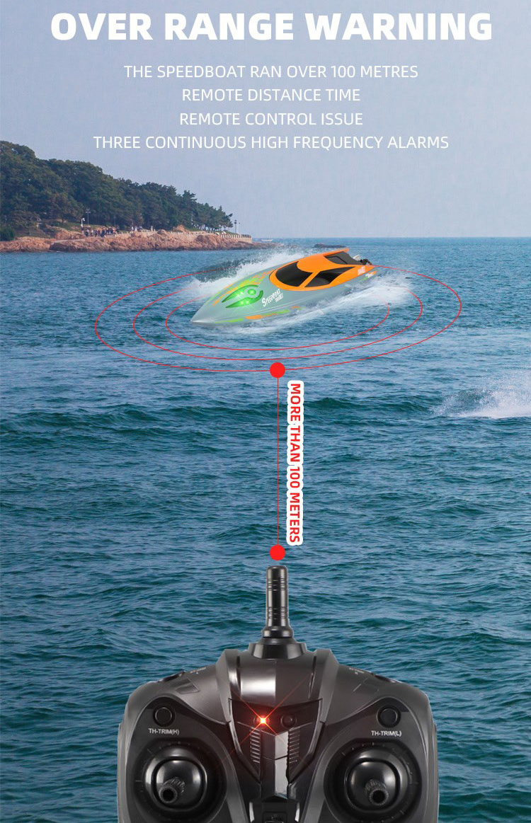 Αβύθιστο Τηλεκατευθυνόμενο Σκάφος 2.4GHz Υψηλής Ταχύτητας που Δεν Τουμπάρει - Τηλεχειριστήριο με LCD Οθόνη & Ένδειξη Μπαταρίας SKYTECH RC Αβύθιστο Τηλεκατευθυνόμενο Σκάφος 2.4GHz Υψηλής Ταχύτητας που Δεν Τουμπάρει - Τηλεχειριστήριο με LCD Οθόνη & Ένδειξη Μπαταρίας SKYTECH RC