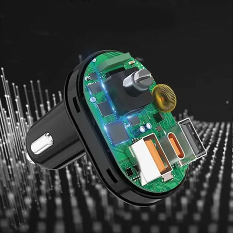 Awei FM Transmitter Αυτοκινήτου με Bluetooth 5.0 / MicroSD / USB / Fast Charger / Hands Free Awei FM Transmitter Αυτοκινήτου με Bluetooth 5.0 / MicroSD / USB / Fast Charger / Hands Free