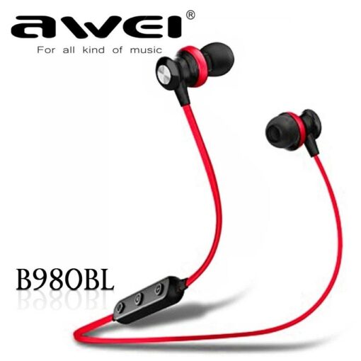 AWEI In Ear Ασύρματα Ακουστικά Bluetooth με Ηχείο και Μαγνητικό Καλώδιο Κόκκινο AWEI In Ear Ασύρματα Ακουστικά Bluetooth με Ηχείο και Μαγνητικό Καλώδιο Κόκκινο