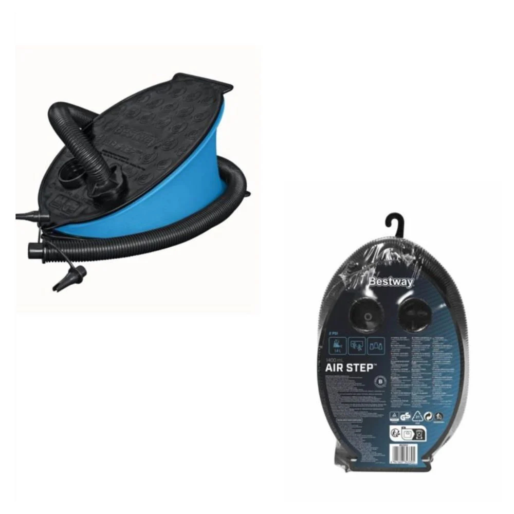 Bestway Φορητή Τρόμπα Ποδιού με 3 Βαλβίδες 28×19εκ. Bestway Φορητή Τρόμπα Ποδιού με 3 Βαλβίδες 28×19εκ.