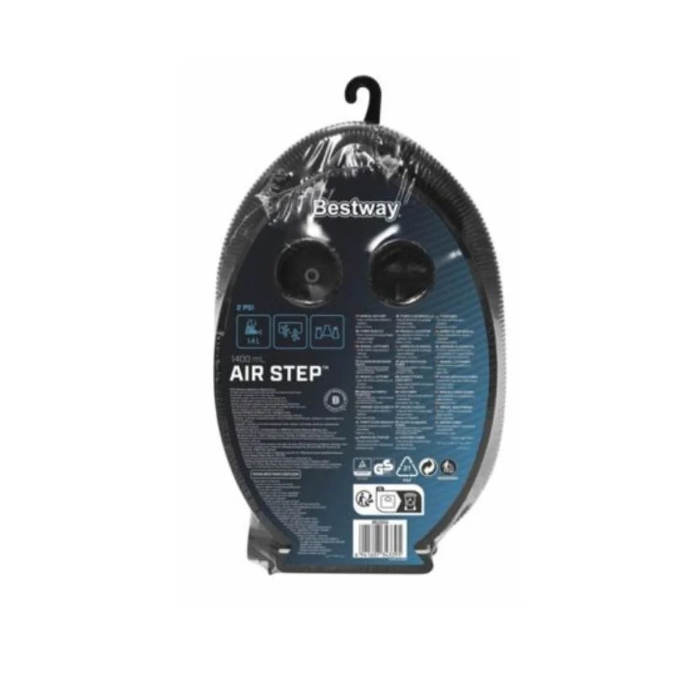 Bestway Φορητή Τρόμπα Ποδιού με 3 Βαλβίδες 28×19εκ. Bestway Φορητή Τρόμπα Ποδιού με 3 Βαλβίδες 28×19εκ.