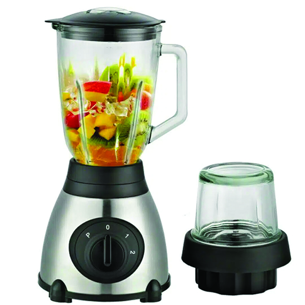 Blender και Μύλος 1000W 2 σε 1 Andowl Q-FR60 Ασημί Blender και Μύλος 1000W 2 σε 1 Andowl Q-FR60 Ασημί