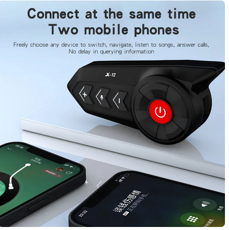 Baile Bluetooth Ασύρματη Ενδοεπικοινωνία, Handsfree Ακουστικά για Κλήσεις, Μονή για Κράνος Μηχανής Baile Bluetooth Ασύρματη Ενδοεπικοινωνία, Handsfree Ακουστικά για Κλήσεις, Μονή για Κράνος Μηχανής