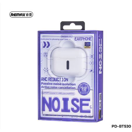 Bluetooth Ακουστικά in-Ear με Noise Cancellation και Θήκη Φόρτισης - Remax Earbud Bluetooth Handsfree Λευκό Bluetooth Ακουστικά in-Ear με Noise Cancellation και Θήκη Φόρτισης - Remax Earbud Bluetooth Handsfree Λευκό