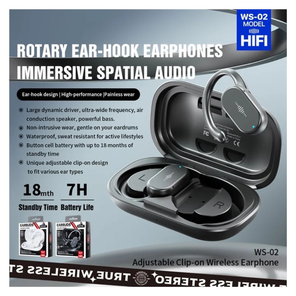 Bluetooth Ασύρματα Ακουστικά με Αδιάβροχη Προστασία σε Μαύρο Χρώμα Wekome Bluetooth Ασύρματα Ακουστικά με Αδιάβροχη Προστασία σε Μαύρο Χρώμα Wekome