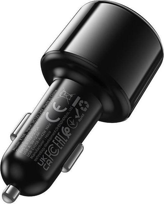 Bluetooth FM Transmitter HOCO E166 Path 42W – Ταχεία Φόρτιση PD 30W, USB-C και USB-A, Bluetooth, Hands-Free Κλήσεις, LED Ένδειξη Bluetooth FM Transmitter HOCO E166 Path 42W – Ταχεία Φόρτιση PD 30W, USB-C και USB-A, Bluetooth, Hands-Free Κλήσεις, LED Ένδειξη