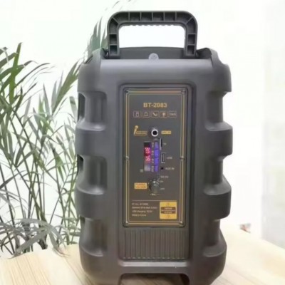 Bluetooth Ηχείο Με Καραόκε και Ενσύρματο Μικρόφωνο - USB,SD Player & LED Φωτισμό Bluetooth Ηχείο Με Καραόκε και Ενσύρματο Μικρόφωνο - USB,SD Player & LED Φωτισμό