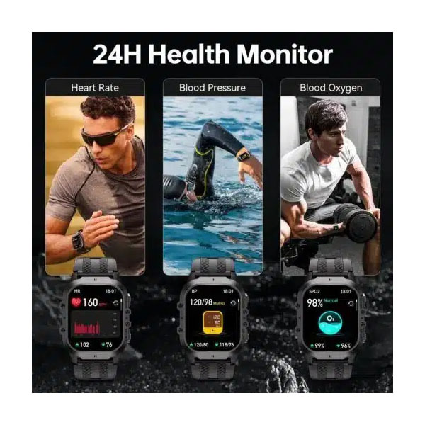 Bluetooth Smartwatch –Αδιάβροχο Ρολόι με Έγχρωμη Οθόνης Αφής Οξύμετρο Βηματομετρητή Θερμιδομετρητή Πιεσόμετρο Παρακολούθηση Ύπνου– Oukitel Μπλέ BT20 Bluetooth Smartwatch –Αδιάβροχο Ρολόι με Έγχρωμη Οθόνης Αφής Οξύμετρο Βηματομετρητή Θερμιδομετρητή Πιεσόμετρο Παρακολούθηση Ύπνου– Oukitel Μπλέ BT20