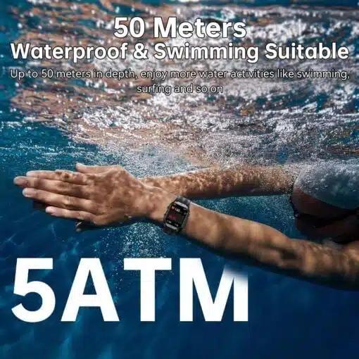 Bluetooth Smartwatch –Αδιάβροχο Ρολόι με Έγχρωμη Οθόνης Αφής Οξύμετρο Βηματομετρητή Θερμιδομετρητή Πιεσόμετρο Παρακολούθηση Ύπνου Μπλε Bluetooth Smartwatch –Αδιάβροχο Ρολόι με Έγχρωμη Οθόνης Αφής Οξύμετρο Βηματομετρητή Θερμιδομετρητή Πιεσόμετρο Παρακολούθηση Ύπνου Μπλε