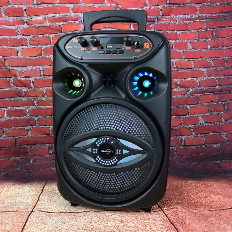 Bluetooth Σύστημα Καραόκε με Ηχείο, Ασύρματο Μικρόφωνο - USB,SD Player & LED Φωτισμό Bluetooth Σύστημα Καραόκε με Ηχείο, Ασύρματο Μικρόφωνο - USB,SD Player & LED Φωτισμό