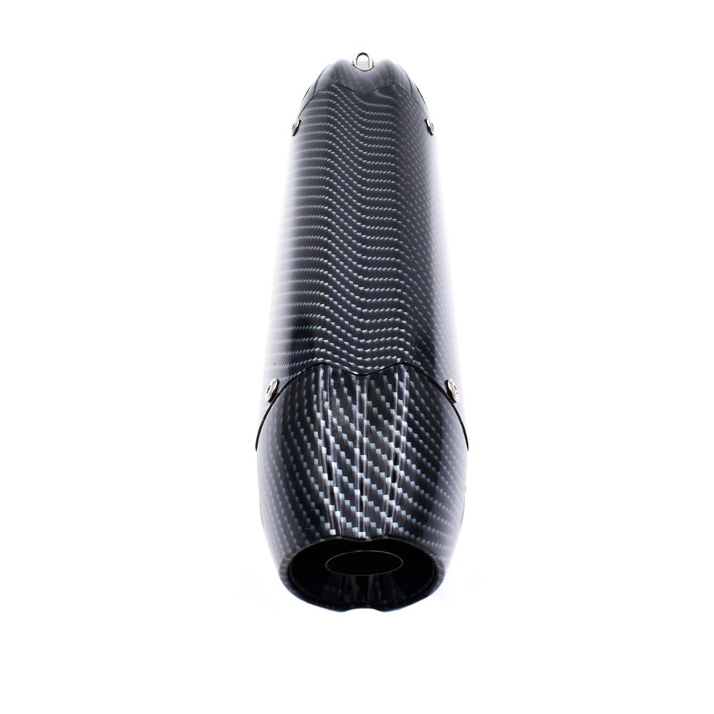 Carbon Τελικό Εξάτμισης Μηχανής με Βαθύ Ήχο 39cm - Φ 37-50mm 250cc - 1000cc Carbon Τελικό Εξάτμισης Μηχανής με Βαθύ Ήχο 39cm - Φ 37-50mm 250cc - 1000cc