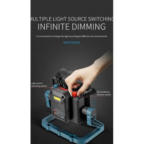 COB Led Φορητό Φωτιστικό Εργασίας Πολλαπλών Χρήσεων - GD-102C COB Led Φορητό Φωτιστικό Εργασίας Πολλαπλών Χρήσεων - GD-102C