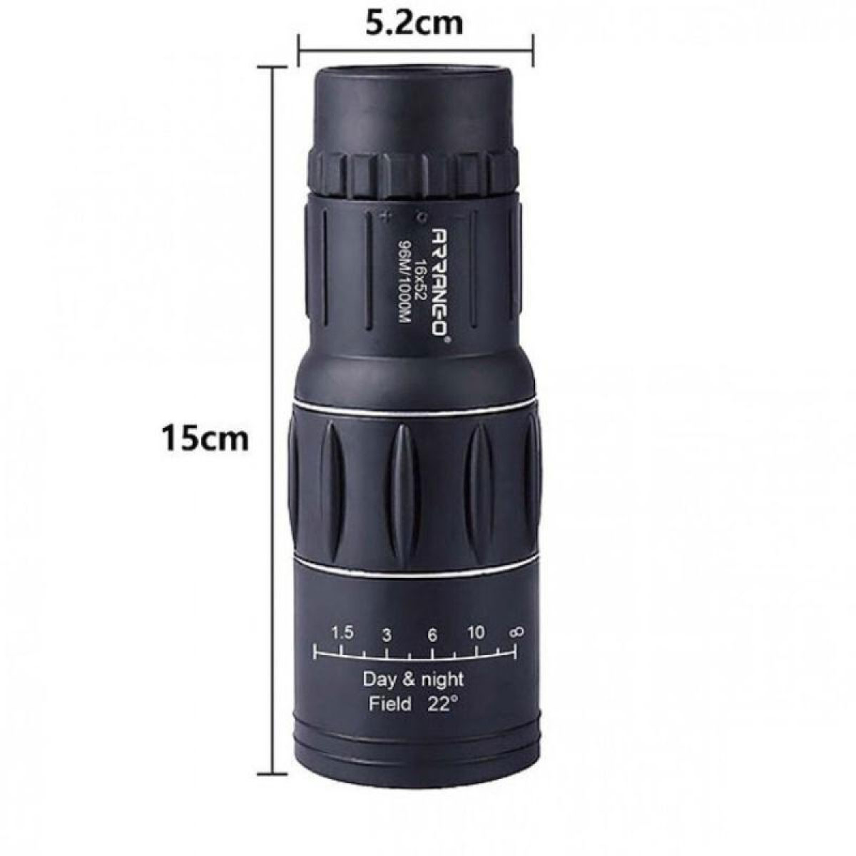 Compact Αδιάβροχο Μονόκυαλο Near Focus 16x52 Arrango Compact Αδιάβροχο Μονόκυαλο Near Focus 16x52 Arrango