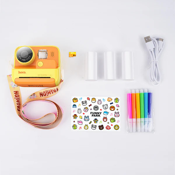 Compact Παιδική Φωτογραφική Μηχανή 48MP με Θερμικό Εκτυπωτή & Οθόνη 2 Ιντσών - Hoco Compact Παιδική Φωτογραφική Μηχανή 48MP με Θερμικό Εκτυπωτή & Οθόνη 2 Ιντσών - Hoco