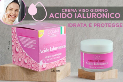 Cosmi di Milano Αντιγηραντική-Ενυδατική Κρέμα Προσώπου Ημέρας με Υαλουρονικό Οξύ 50ml Cosmi di Milano Αντιγηραντική-Ενυδατική Κρέμα Προσώπου Ημέρας με Υαλουρονικό Οξύ 50ml