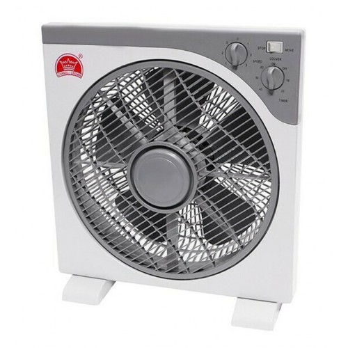CROWN Ισχυρός Επιδαπέδιος Ανεμιστήρας Box Fan 40W 3 Ταχυτήτων με Χρονοδιακόπτη CROWN Ισχυρός Επιδαπέδιος Ανεμιστήρας Box Fan 40W 3 Ταχυτήτων με Χρονοδιακόπτη