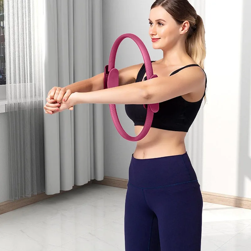 Δαχτυλίδι Pilates Yoga 37cm Ροζ - Magic Ring Δαχτυλίδι Pilates Yoga 37cm Ροζ - Magic Ring