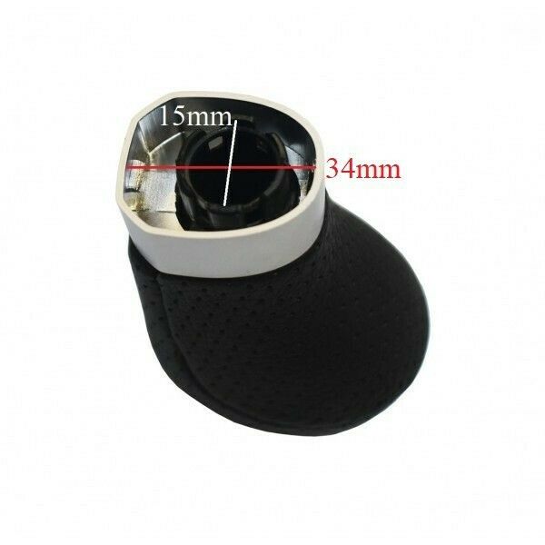 Δερμάτινο Πόμολο - Λεβιές 6 Ταχυτήτων Αυτοκινήτου Οβἀλ για BMW Δερμάτινο Πόμολο - Λεβιές 6 Ταχυτήτων Αυτοκινήτου Οβἀλ για BMW