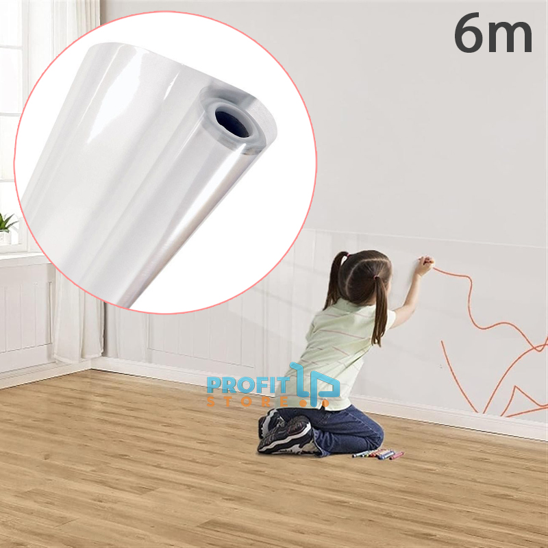 Διάφανο Ρολό Προστατευτικό Τοίχου 6m x 60cm - Χωρίς Κόλλα - Ηλεκτροστατική Εφαρμογή - Αόρατη Επιφάνεια Ταπετσαρία Πολλαπλών Χρήσεων Διάφανο Ρολό Προστατευτικό Τοίχου 6m x 60cm - Χωρίς Κόλλα - Ηλεκτροστατική Εφαρμογή - Αόρατη Επιφάνεια Ταπετσαρία Πολλαπλών Χρήσεων