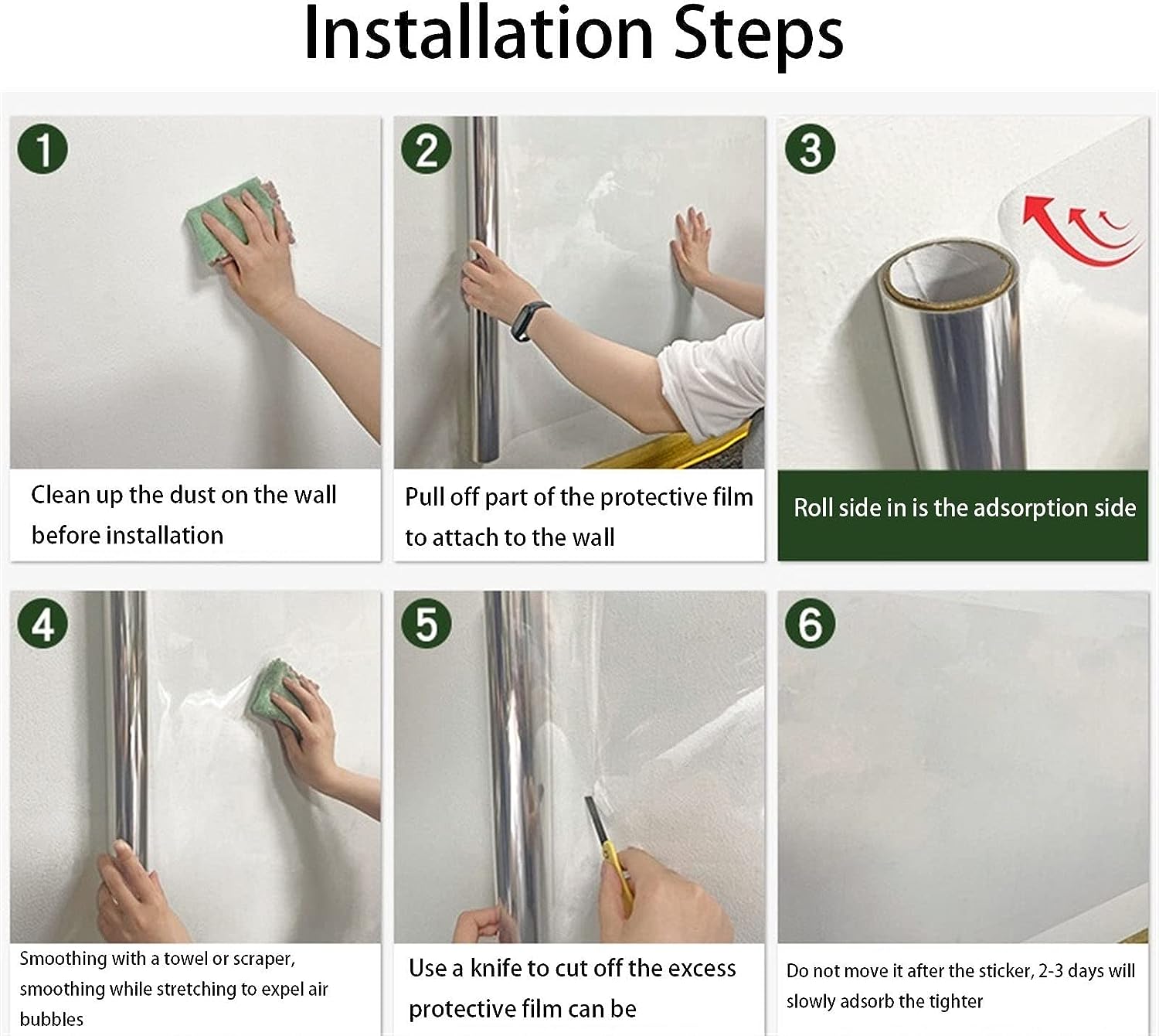 Διάφανο Ρολό Προστατευτικό Τοίχου 6m x 60cm - Χωρίς Κόλλα - Ηλεκτροστατική Εφαρμογή - Αόρατη Επιφάνεια Πολλαπλών Χρήσεων Διάφανο Ρολό Προστατευτικό Τοίχου 6m x 60cm - Χωρίς Κόλλα - Ηλεκτροστατική Εφαρμογή - Αόρατη Επιφάνεια Πολλαπλών Χρήσεων