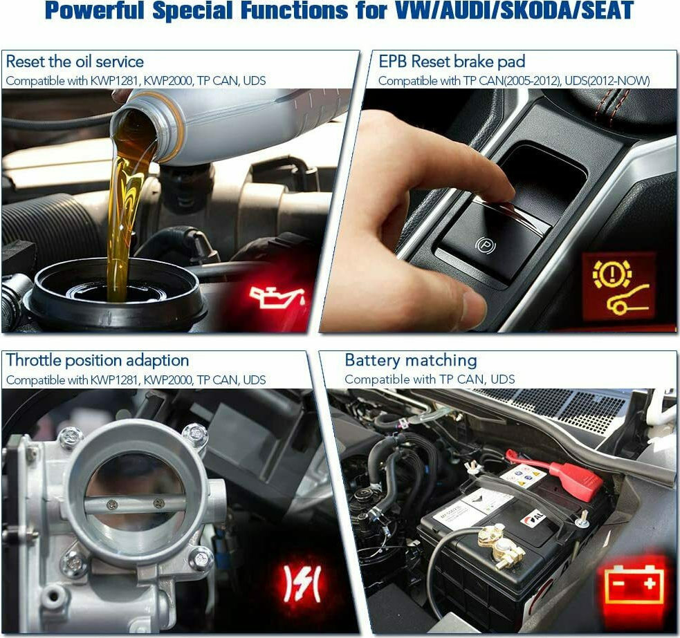 Διαγνωστικό Αυτοκινήτου OBD2 για VW, Audi, Skoda, Seat – Πλήρες Σύστημα με Οθόνη TFT - Konnwei Διαγνωστικό Αυτοκινήτου OBD2 για VW, Audi, Skoda, Seat – Πλήρες Σύστημα με Οθόνη TFT - Konnwei