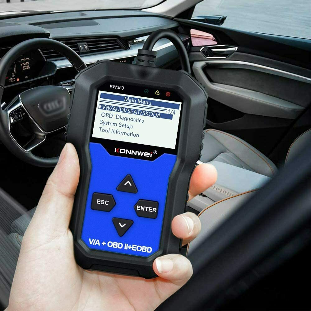 Διαγνωστικό Αυτοκινήτου OBD2 για VW, Audi, Skoda, Seat – Πλήρες Σύστημα με Οθόνη TFT - Konnwei Διαγνωστικό Αυτοκινήτου OBD2 για VW, Audi, Skoda, Seat – Πλήρες Σύστημα με Οθόνη TFT - Konnwei