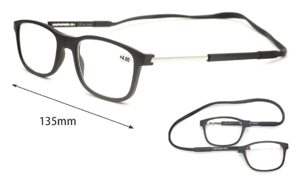 Διαιρούμενα και Αναδιπλούμενα Γυαλιά Πρεσβυωπίας από 1 έως 4 Βαθμούς - Snap Elastic Click Readers Magnetic Διαιρούμενα και Αναδιπλούμενα Γυαλιά Πρεσβυωπίας από 1 έως 4 Βαθμούς - Snap Elastic Click Readers Magnetic