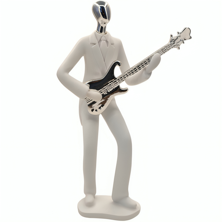 Διακοσμητική Φιγούρα Κιθαρίστα 27x9cm Διακοσμητική Φιγούρα Κιθαρίστα 27x9cm