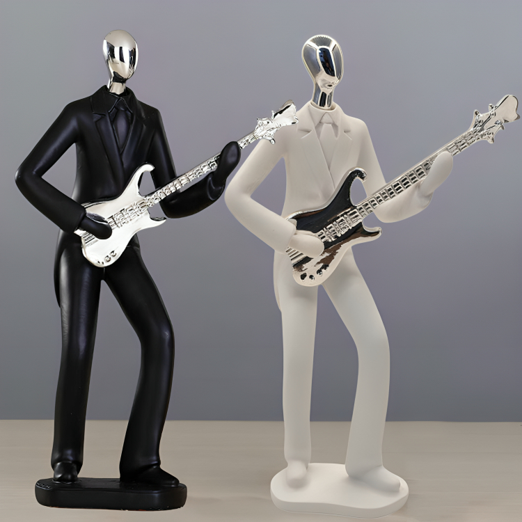 Διακοσμητική Φιγούρα Κιθαρίστα 27x9cm Διακοσμητική Φιγούρα Κιθαρίστα 27x9cm