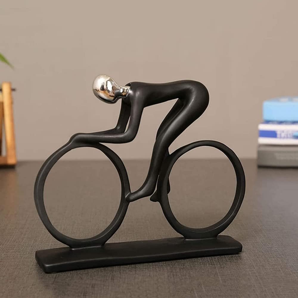 Διακοσμητική Φιγούρα Ποδηλάτη 18x17cm Διακοσμητική Φιγούρα Ποδηλάτη 18x17cm